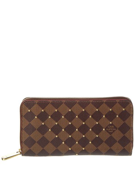 Zippy wallet Damier Ebene Canvas 